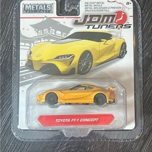 Jada Yellow Toyota FT-1 Die-Cast Model Car